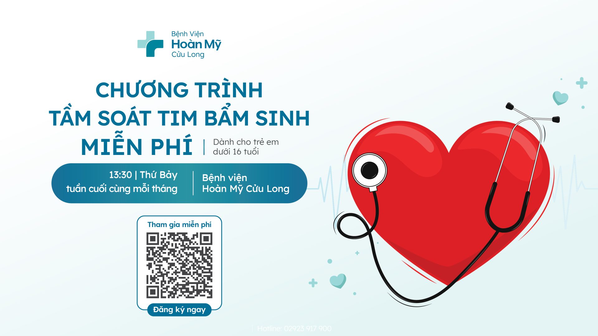 Chương trình tầm soát tim bẩm sinh miễn phí